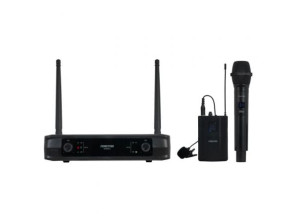 Comprar Micrófono Inalámbrico Duplo Mano e Petaca UHF Fonestar SONAIR-2MP Micrófono Inalámbrico Duplo Mano e Petaca UHF Fonestar SONAIR-2MP
