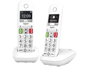 Telefone Inalámbrico Gigaset E290/ Pack DUO - Branco
