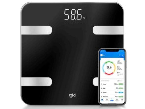 Comprar Báscula de Banho GKL Fitblue 300 Black - Monitoramento Peso com Precisão em Casa Báscula de Banho GKL Fitblue 300 Black - Monitoramento Peso com Precisão em Casa