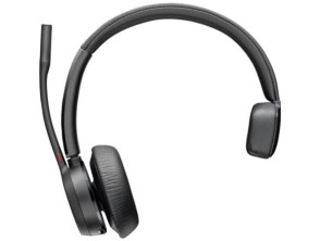Auricular Inalámbrico Poly Voyager 4310 com Micrófono Bluetooth + Adaptador BT700 + Base de Carga