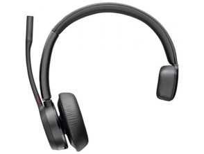 Auricular Inalámbrico Poly Voyager 4310-M para Microsoft Teams + Adaptador BT700 + Base de Carga/ com Micrófono/ Bluetooth