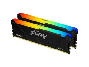 Comprar Memória RAM Kingston FURY Beast RGB 2 x 8GB DDR4 3200MHz CL16 Memória RAM Kingston FURY Beast RGB 2 x 8GB DDR4 3200MHz CL16