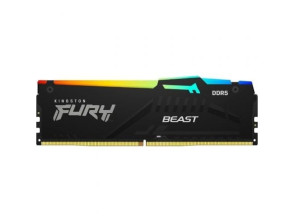 Comprar DDR5 8 GB 6000 Mhz. FURY BEAST RGB KINGSTON - DIMM DDR5 8 GB 6000 Mhz. FURY BEAST RGB KINGSTON - DIMM