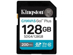Comprar Cartão de Memória Kingston CANVAS Go! Plus 128GB SD XC/ Classe 10 Cartão de Memória Kingston CANVAS Go! Plus 128GB SD XC/ Classe 10