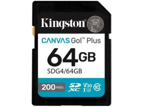 Comprar Cartão de Memória Kingston CANVAS Go! Plus 64GB SD Classe 10 XC Cartão de Memória Kingston CANVAS Go! Plus 64GB SD Classe 10 XC