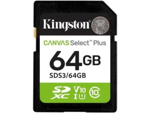 Comprar Kingston CANVAS Select Plus 64GB - Cartão de Memória SD XC Classe 10 Kingston CANVAS Select Plus 64GB - Cartão de Memória SD XC Classe 10