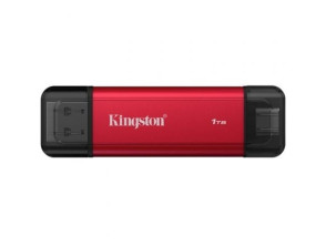 Comprar Disco Duro Externo SSD Kingston 1TB Dual Portable - USB Tipo-C e USB 3.2 Disco Duro Externo SSD Kingston 1TB Dual Portable - USB Tipo-C e USB 3.2