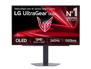 Comprar Monitor Gaming LG UltraGear 27"/ QHD/ 0.03ms/ 240Hz/ OLED/ Regulable em altura Monitor Gaming LG UltraGear 27"/ QHD/ 0.03ms/ 240Hz/ OLED/ Regulable em altura
