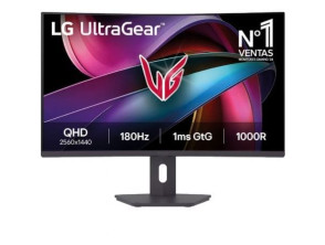 Comprar Monitor Gaming Curvo LG UltraGear 32G600A-B QHD 31.5" 1ms 180Hz VA Altura Ajustável Monitor Gaming Curvo LG UltraGear 32G600A-B QHD 31.5" 1ms 180Hz VA Altura Ajustável