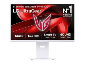 LG 32G810SA-W.AEU monitor de ecrã 81,3 cm (32) 3840 x 2160 pixels 4K Ultra HD LCD Preto - Branco