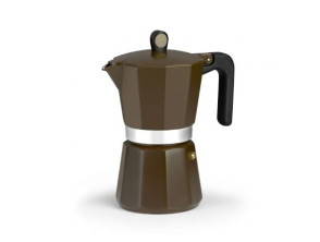 Comprar Cafetera Monix Induction Cream M671012 12 Tazas - Italiana Cafetera Monix Induction Cream M671012 12 Tazas - Italiana