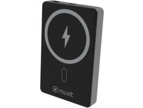 Comprar Powerbank Muvit For Change 10000mAh Wireless Negra Powerbank Muvit For Change 10000mAh Wireless Negra