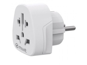 Comprar Enchufe Universal Muvit For Change com 1 Toma de Corriente Enchufe Universal Muvit For Change com 1 Toma de Corriente
