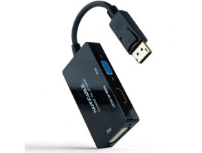 Comprar Cabo DisplayPort Nanocable HDMI DVI-D VGA Hembra 20cm - Nanocable 10.16.3301-ALL Cabo DisplayPort Nanocable HDMI DVI-D VGA Hembra 20cm - Nanocable 10.16.3301-ALL