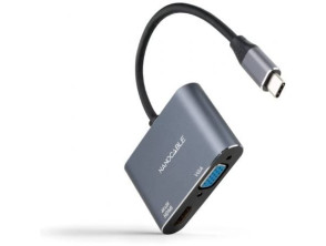 Comprar Conversor Nanocable USB Tipo-C Macho a HDMI/VGA Hembra - 15cm Conversor Nanocable USB Tipo-C Macho a HDMI/VGA Hembra - 15cm