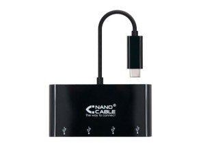 Comprar Hub USB Tipo-C Nanocable - Marca NANO CABLE Hub USB Tipo-C Nanocable - Marca NANO CABLE