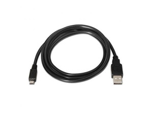 Cabo USB 2.0 Nanocable 10.01.0503/ USB Macho - MicroUSB Macho/ 3m - Preto