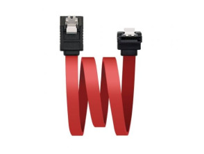 Cabo SATA Nanocable 10.18.0301/ SATA Hembra - SATA Hembra/ 50cm - Vermelho