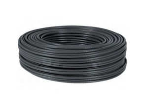 BOBINA CABLE DE RED RJ45 CAT6 UTP RIGIDO AWG24 IMPERMEABLE EXT 305M NANOCABLE - Preto