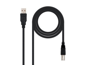 Comprar Cabo USB 2.0 Impressora Nanocable 10.01.0105-BK/ USB Tipo-B Macho - USB Macho/ 4.5m Cabo USB 2.0 Impressora Nanocable 10.01.0105-BK/ USB Tipo-B Macho - USB Macho/ 4.5m