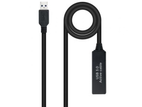 Comprar Cabo Alargador USB 3.0 Amplificador Nanocable 10m - USB Macho a USB Hembra Cabo Alargador USB 3.0 Amplificador Nanocable 10m - USB Macho a USB Hembra