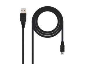 Comprar Cabo USB 2.0 Nanocable Macho USB - Macho MiniUSB 50cm Cabo USB 2.0 Nanocable Macho USB - Macho MiniUSB 50cm