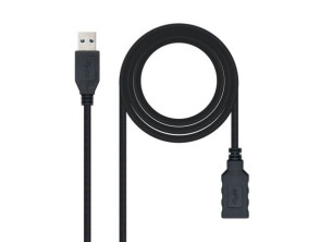 Comprar Cabo Alargador USB 3.0 Nanocable - Macho a Hembra - 3m Cabo Alargador USB 3.0 Nanocable - Macho a Hembra - 3m