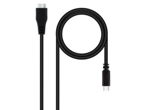 Comprar Cabo USB 3.0 Tipo-C Nanocable 10.01.1201-BK/ USB Tipo-C Macho - MicroUSB Macho/ 5Gbps/ 1m Cabo USB 3.0 Tipo-C Nanocable 10.01.1201-BK/ USB Tipo-C Macho - MicroUSB Macho/ 5Gbps/ 1m