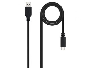 Comprar Cabo USB Tipo-C Nanocable 2.0 Macho a Macho 480Mbps 1.5m Cabo USB Tipo-C Nanocable 2.0 Macho a Macho 480Mbps 1.5m