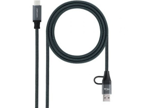 Comprar Cabo USB Tipo-C 3.2 Nanocable NANO CABLE 3m Macho a Macho - Até 100W/20Gbps Cabo USB Tipo-C 3.2 Nanocable NANO CABLE 3m Macho a Macho - Até 100W/20Gbps