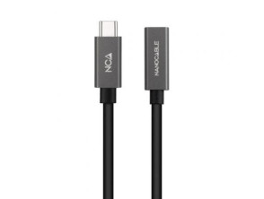 Comprar Cabo Alargador USB 3.2 Nanocable Tipo-C Macho a Hembra 1m Cabo Alargador USB 3.2 Nanocable Tipo-C Macho a Hembra 1m