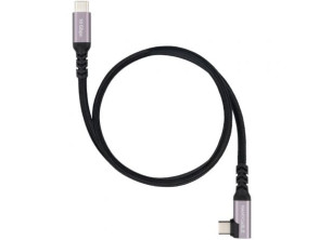 Comprar Cabo USB Tipo-C Acodado Nanocable - 3m / USB-C Macho a USB-C Macho / Até 100W / 10Gbps Cabo USB Tipo-C Acodado Nanocable - 3m / USB-C Macho a USB-C Macho / Até 100W / 10Gbps