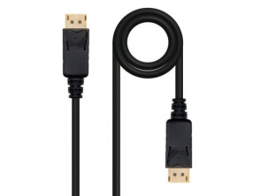 Comprar Cabo DisplayPort 1.2 4K Nanocable 1m Macho a Macho Cabo DisplayPort 1.2 4K Nanocable 1m Macho a Macho