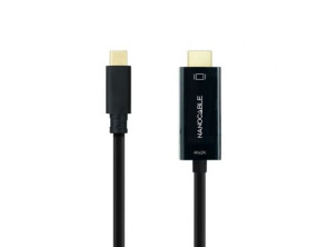 Comprar Cabo Conversor Nanocable USB Tipo-C Macho a HDMI Macho 3m Cabo Conversor Nanocable USB Tipo-C Macho a HDMI Macho 3m
