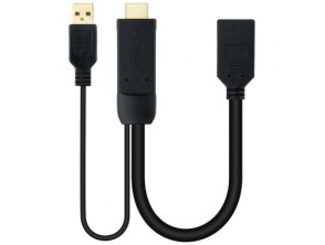 Comprar Cabo Conversor HDMI a DisplayPort Nanocable - Macho HDMI a Hembra DisplayPort, 20cm Cabo Conversor HDMI a DisplayPort Nanocable - Macho HDMI a Hembra DisplayPort, 20cm