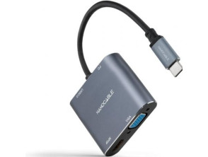 Comprar Conversor Nanocable USB Tipo-C Macho a HDMI 4K Hembra, VGA Hembra, USB Tipo-C PD Hembra e USB Hembra - 15cm Conversor Nanocable USB Tipo-C Macho a HDMI 4K Hembra, VGA Hembra, USB Tipo-C PD Hembra e USB Hembra - 15cm