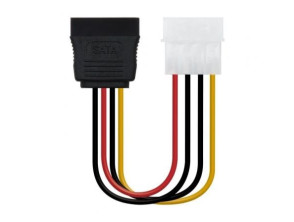 Comprar Cabo de Alimentação SATA Nanocable - Molex Macho a SATA Hembra Cabo de Alimentação SATA Nanocable - Molex Macho a SATA Hembra