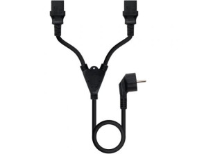 Comprar Cabo de Alimentação Nanocable Schuko Macho - 2 x C13 Hembra/ 3m Cabo de Alimentação Nanocable Schuko Macho - 2 x C13 Hembra/ 3m