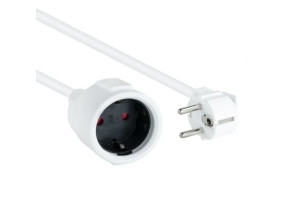 Comprar Cabo Alargador de Corriente Nanocable 10.22.0605-W/ Schuko Hembra - Schuko Macho/ 5m Cabo Alargador de Corriente Nanocable 10.22.0605-W/ Schuko Hembra - Schuko Macho/ 5m