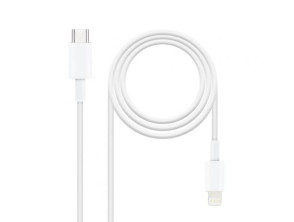 Comprar Cabo USB Tipo-C a Lightning 50cm - Nanocable 10.10.0600 Cabo USB Tipo-C a Lightning 50cm - Nanocable 10.10.0600