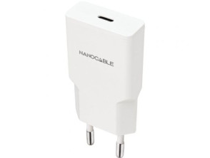 Comprar Carregador de Pared Nanocable 20W USB Tipo-C Modelo 10.10.2021 Carregador de Pared Nanocable 20W USB Tipo-C Modelo 10.10.2021
