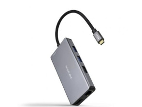 Comprar Docking Tipo-C Nanocable 10.16.1009 - 3xUSB, 2xHDMI 4K, RJ45, Leitor cartões, USB Tipo-C PD Docking Tipo-C Nanocable 10.16.1009 - 3xUSB, 2xHDMI 4K, RJ45, Leitor cartões, USB Tipo-C PD