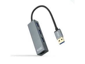 Comprar HUB 4 PUERTOS USB 3.0 10 CM NANOCABLE - Gris HUB 4 PUERTOS USB 3.0 10 CM NANOCABLE - Gris