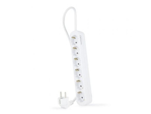 Comprar Tomas de Corriente 6 Regleta Nanocable com Cabo 1.4m - NANO CABLE Tomas de Corriente 6 Regleta Nanocable com Cabo 1.4m - NANO CABLE