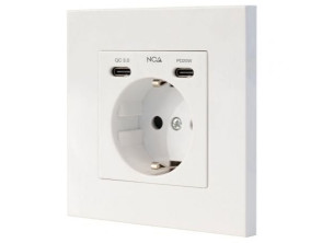 Comprar Roseta de Pared Schuko Nanocable Roseta de Pared Schuko Nanocable