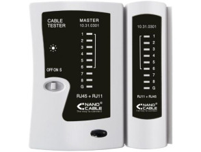 Comprar Teste Nanocable para RJ11-RJ12-RJ45 - Modelo 10.31.0301 Teste Nanocable para RJ11-RJ12-RJ45 - Modelo 10.31.0301
