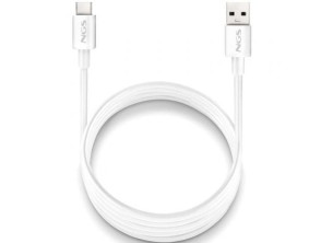 Comprar Cabo USB 2.0 NGS ZYRO-AC/ USB Macho - USB Tipo-C Macho/ Até 15W/ 480Mbps/ 1m Cabo USB 2.0 NGS ZYRO-AC/ USB Macho - USB Tipo-C Macho/ Até 15W/ 480Mbps/ 1m