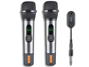 Comprar Pack de 2 Micrófonos Inalámbricos NGS Singer Star Duo Pack de 2 Micrófonos Inalámbricos NGS Singer Star Duo