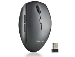 Comprar Rato Inalámbrico NGS Bee Black - Preto, Inalámbrico, Design Ergonômico Rato Inalámbrico NGS Bee Black - Preto, Inalámbrico, Design Ergonômico