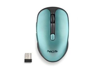 Comprar MOUSE NGS WIRELESS EVORUSTICE RECARGABLE COM TECLAS SILENCIOSAS AZUL HIELO - Verde Água MOUSE NGS WIRELESS EVORUSTICE RECARGABLE COM TECLAS SILENCIOSAS AZUL HIELO - Verde Água